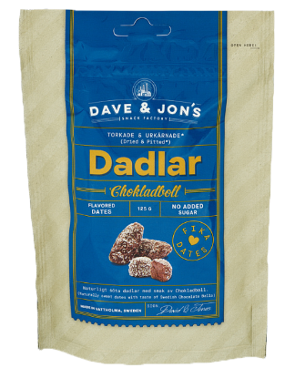 Dadlar Chokladboll 125g