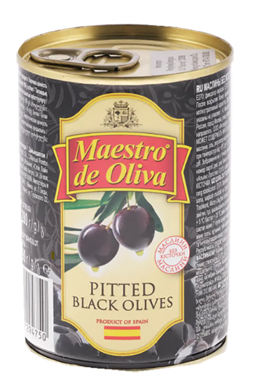 Sorte Spanske Oliven Maestro 280g