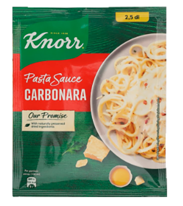 Carbonara Sauce Knorr 27g
