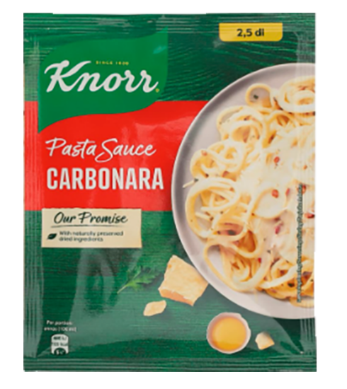 Carbonara Sauce Knorr 27g
