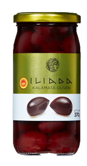 Kalamata Oliven M/Sten 370g