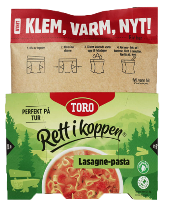 Toro Rett I Koppen Lasagne-Pasta 68g