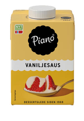 Piano Vaniljesaus 0,5l