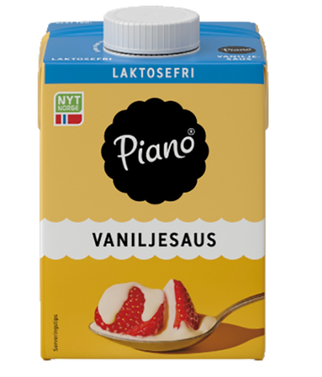 Piano Vaniljesaus Laktosefri