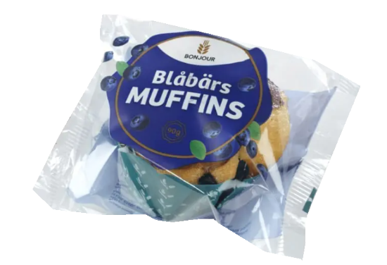 Blåbærmuffins 90g Bonjour