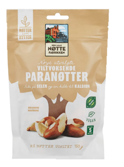DLN Økologiske Paranøtter 150g