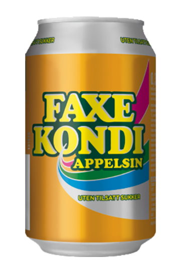 Faxe Kondi Appelsin 0,33l