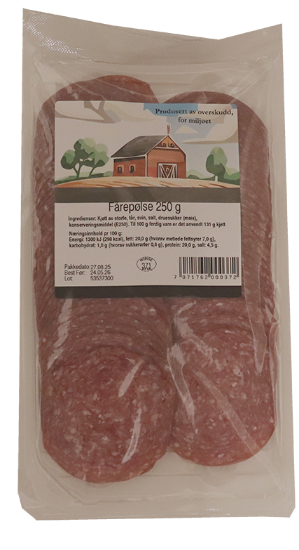 Oppdal Fårepølse 250g