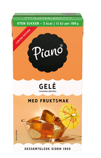 Piano Gele Med Fruktsmak 0,5 L