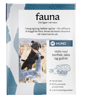Fauna Hund Våtfor Tunfisk & Laks 375g