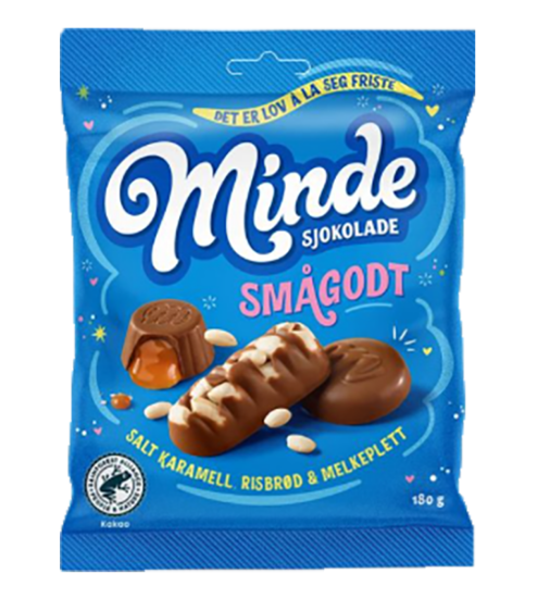 Minde Smågodt Blå 180g