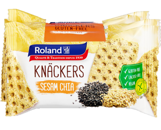 Knäckers Sesam Og Chia Glutenfri 140g
