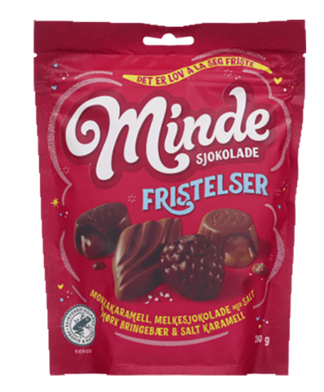 Minde Fristelser Rød 250g