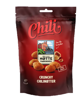 DLN Crunchy Chilinøtter 160g