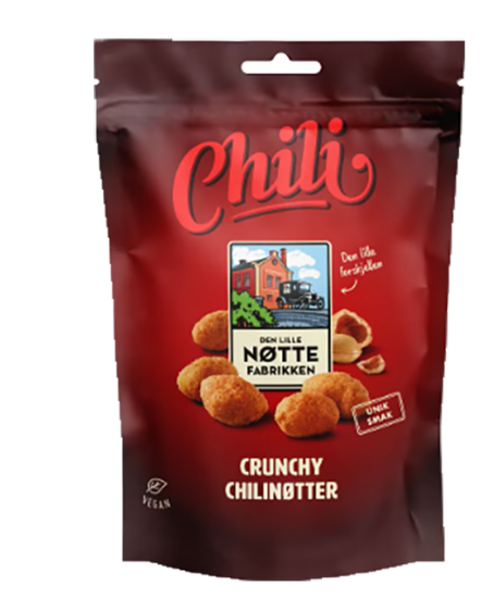 DLN Crunchy Chilinøtter 160g