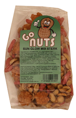 Sun Glow Mix Sterk 200g Go Nuts