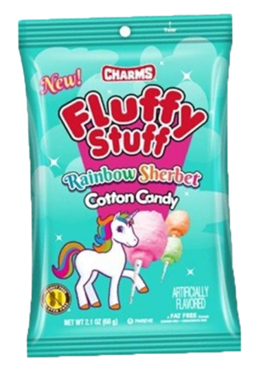 Fluffy Stuff Rainbow 60g