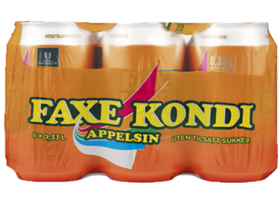 Faxe Kondi Appelsin 6pk