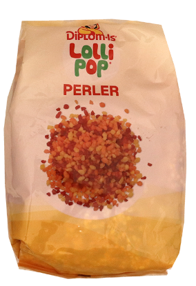 Lollipop Perler Strøssel 700g Diplom-Is