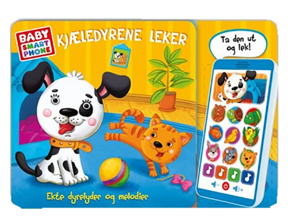 Kjæledyrene Leker m/Baby Smartphone