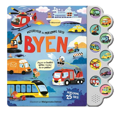 BYEN m/Motorlyder og Morsomme Fakta