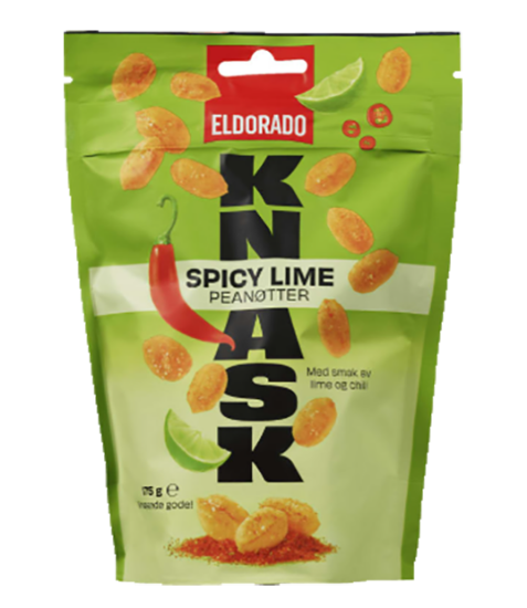 Peanøtter Spicy Lime 175g