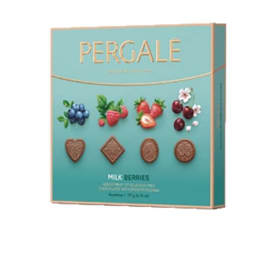 Pergale Milk Berries 117g