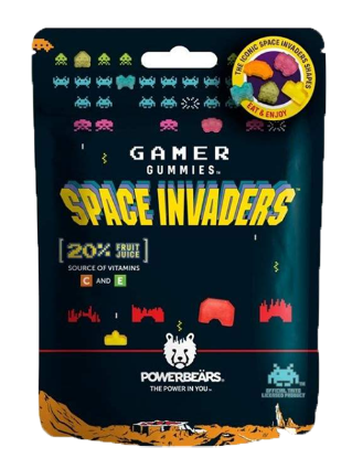 Gamer Gummies Space Invaders 120g