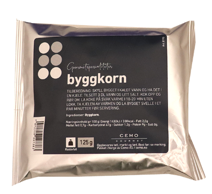 Byggkorn - Polerte Korn 125g