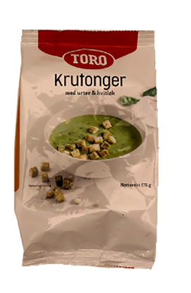 Toro Krutonger Urter & Hvitløk 175g