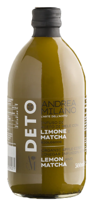 Deto Eplecidereddik M/ Matcha & Sitron 500ml