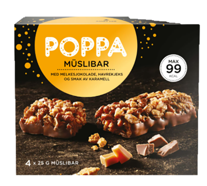 Poppa Muslibar 4x25g