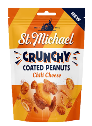 Crunchy Coated Peanuts Chili Cheese 100g