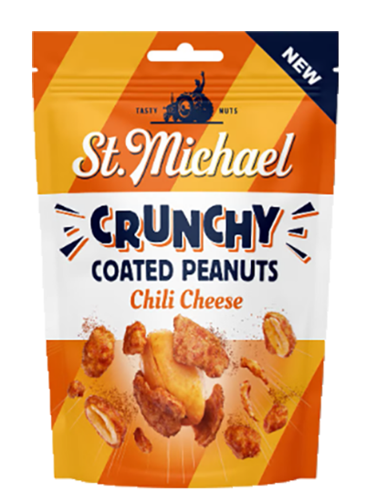 Crunchy Coated Peanuts Chili Cheese 100g