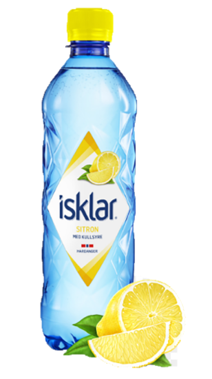 Isklar Sitron m/kullsyre  0,5l
