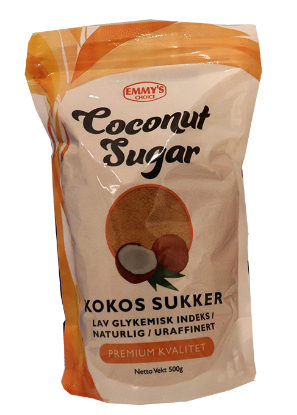 Kokossukker 500g Emmys Choice