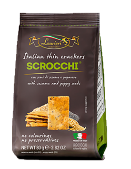 Scrocchi Sesame & Poppy Seeds 80g