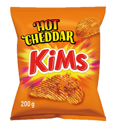 Kims Hot Cheddar 200g