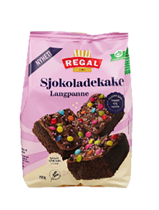 Regal Sjokoladekake Langpanne 750g