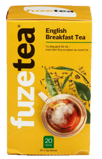 English Breakfast Fuze Tea 20poser