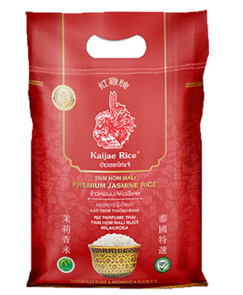 Kaejae Langkornet Jasmin Ris 5kg (rød)