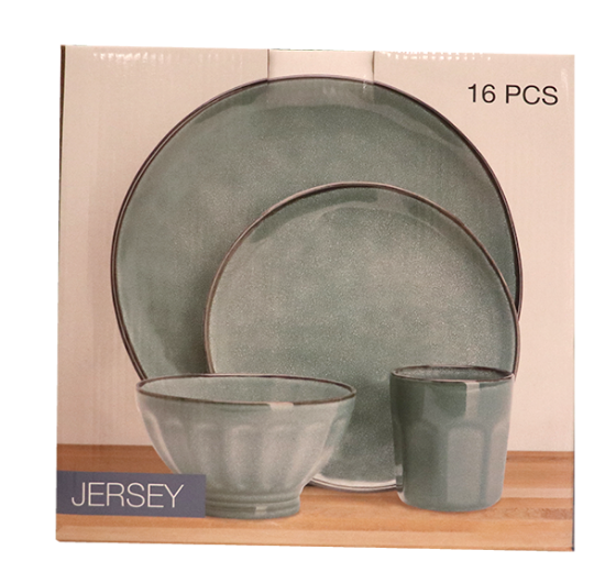 Jersey Servcie Grønn 16 Deler