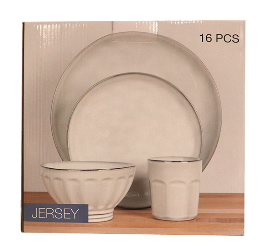 Jersey Service Hvit 16 Deler