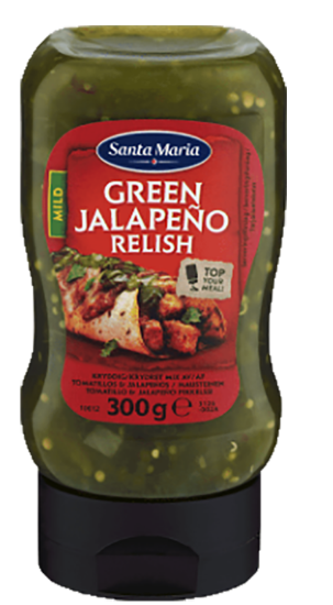 Green Jalapeno Relish 300g