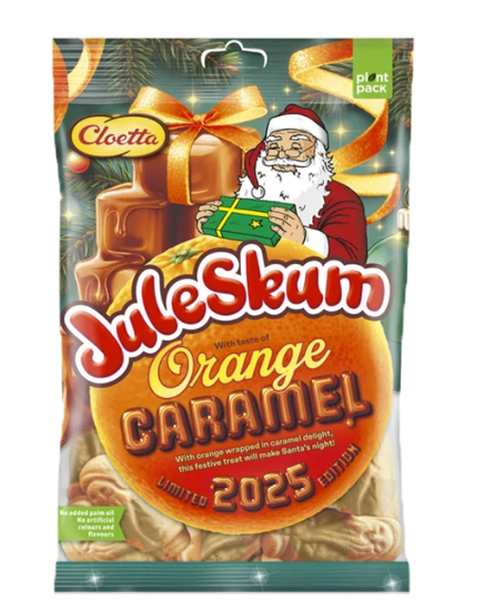 Juleskum Orange Caramel 100g