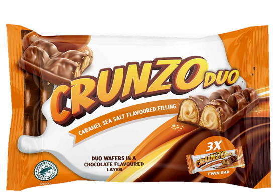 Crunzo Duo Caramel 135g