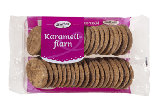 Berthas Karamellflarn 300g