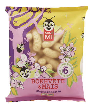 Minimi Bokhvete & Mais 30g