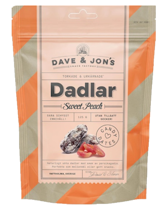 Dadlar Sweet Peach 125g