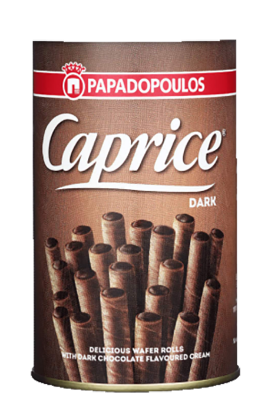 Caprice Wafer Rolls 115g